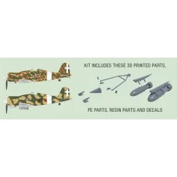 Fiat G.50bis/G.50bis/N ‘Fighter-Bomber & Navy Fighter’, 1/32 - Spec... 2