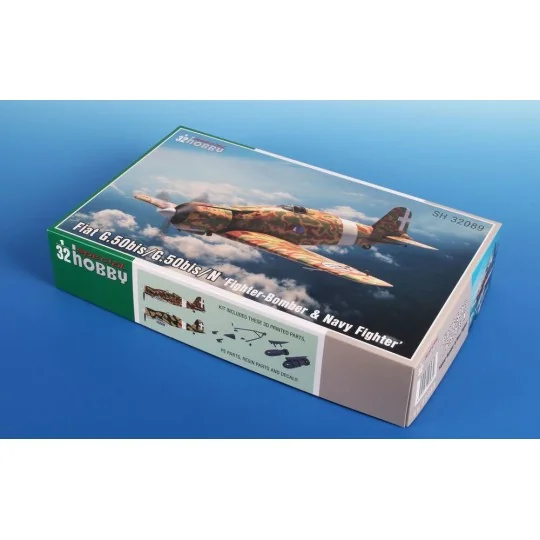 Fiat G.50bis/G.50bis/N ‘Fighter-Bomber & Navy Fighter’, 1/32 - Spec...