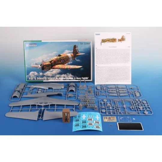 Fiat G.50bis/G.50bis/N ‘Fighter-Bomber & Navy Fighter’, 1/32 - Spec...