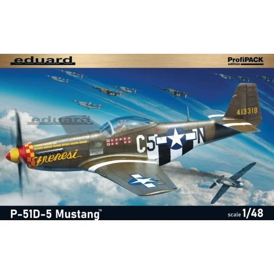 P-51D-5 Mustang 1/48 - Eduard Plastic Kits 82101