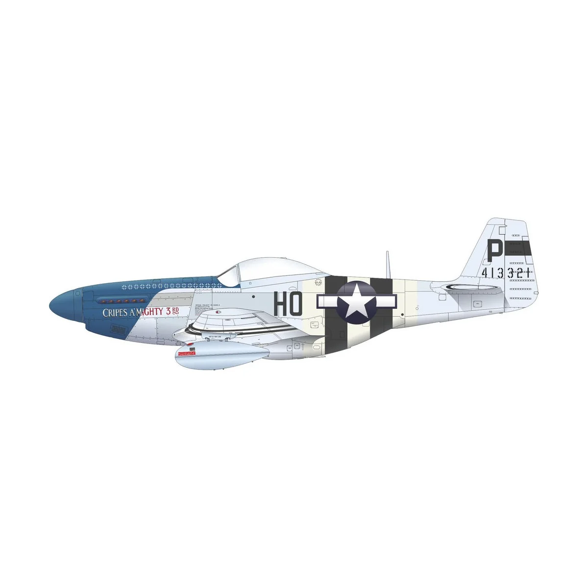 P-51D-5 Mustang 1/48 - Eduard Plastic Kits 82101