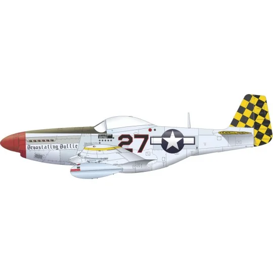 P-51D-5 Mustang 1/48 - Eduard Plastic Kits 82101