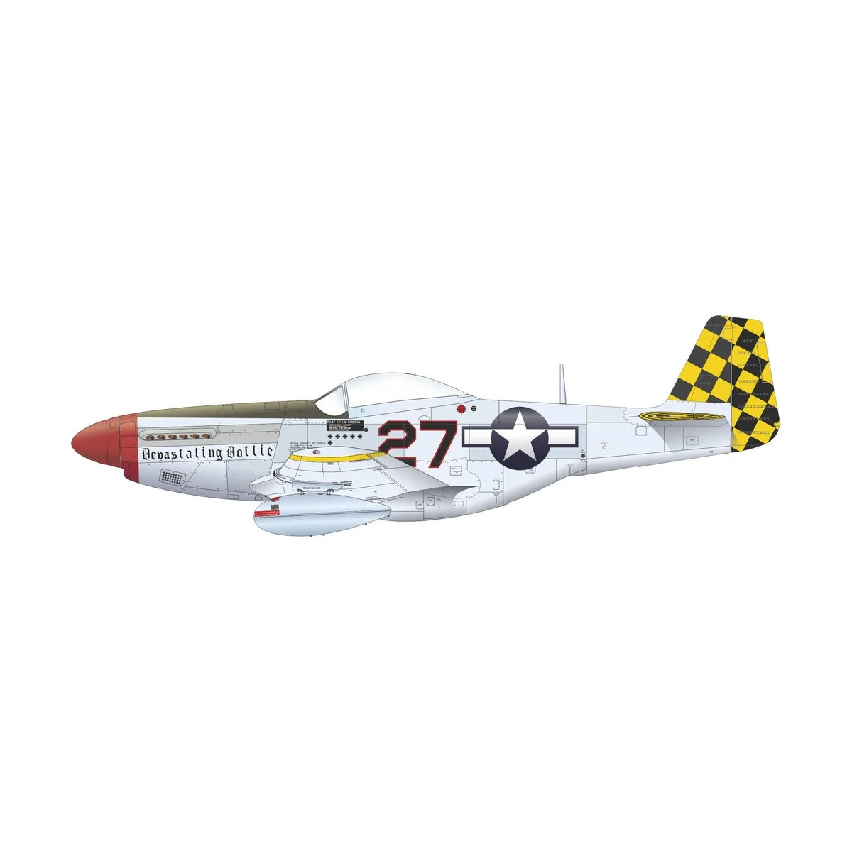 P-51D-5 Mustang 1/48 - Eduard Plastic Kits 82101