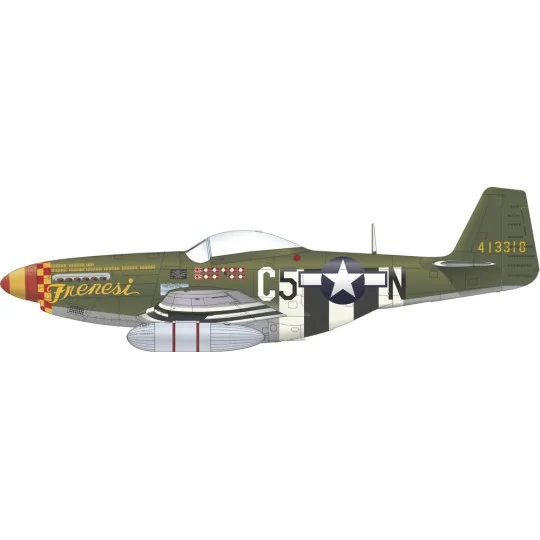P-51D-5 Mustang 1/48 - Eduard Plastic Kits 82101
