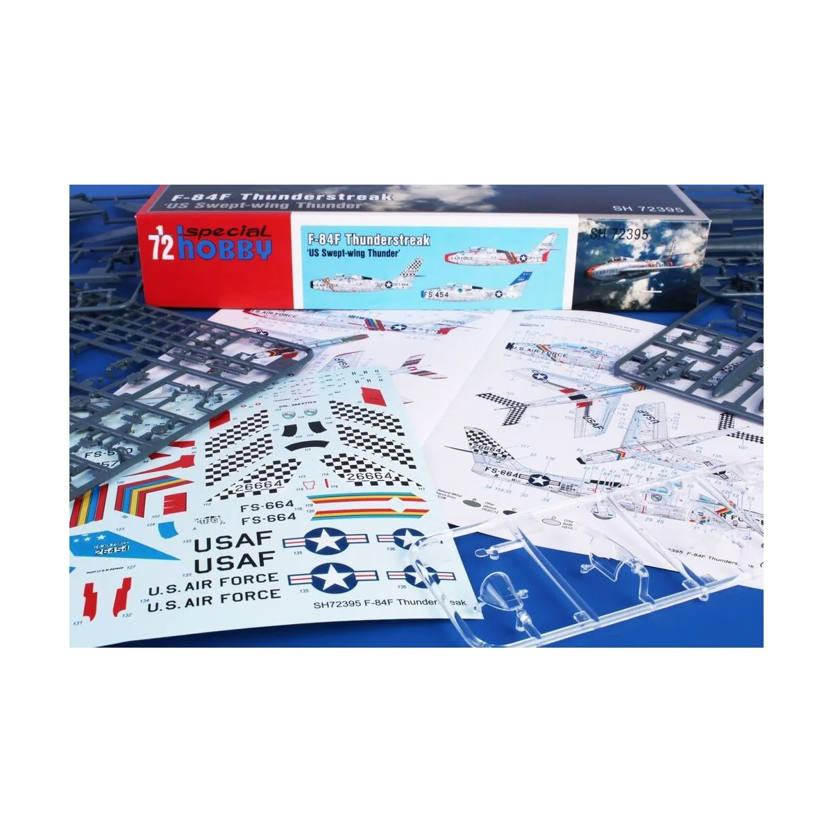 F-84F Thunderstreak ‘US Swept-wing Thunder’, 1/72 - Special Hobby 1...