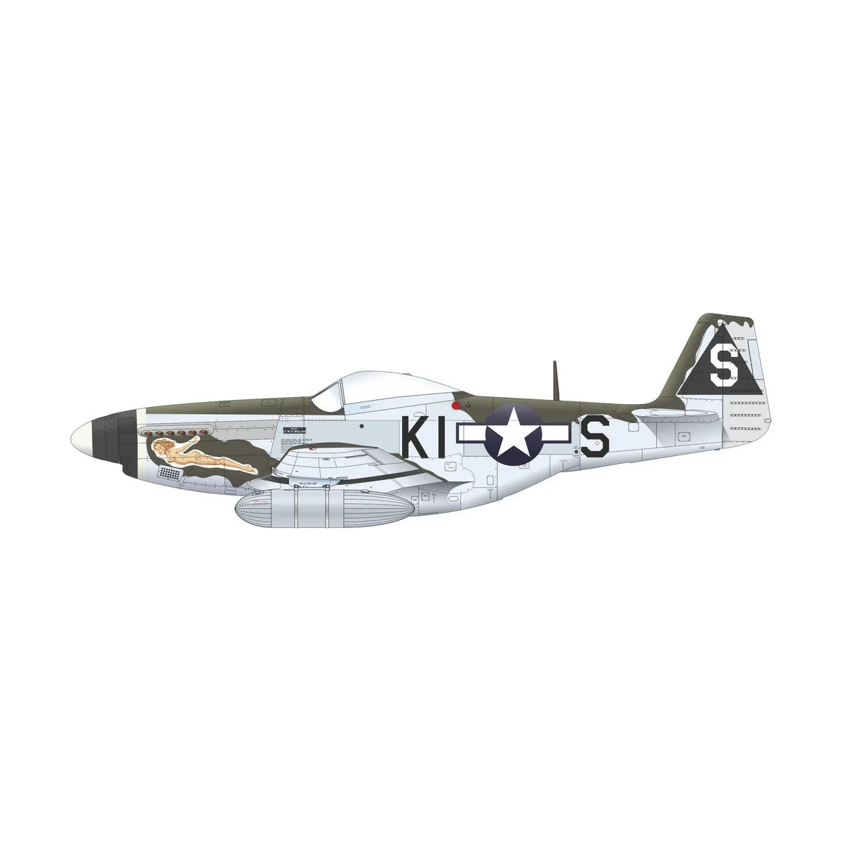 P-51D-5 Mustang 1/48 - Eduard Plastic Kits 82101