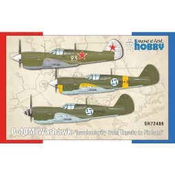 P-40M Warhawk ‘Involuntarily from Russia to Finland’, 1/72 - Specia...