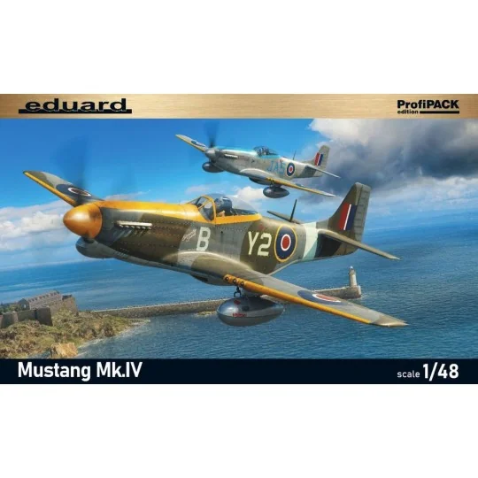 Mustang Mk.IV, Profipack, 1/48 - Eduard Plastic Kits 82104