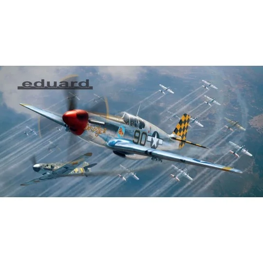 P-51B Mustang Birdcage canopy 1/48 EDUARD-PROFIPACK - Eduard Plasti...