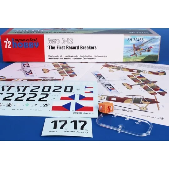 Aero A-12 ‘The First Record Breakers’, 1/72 - Special Hobby 100-SH7...