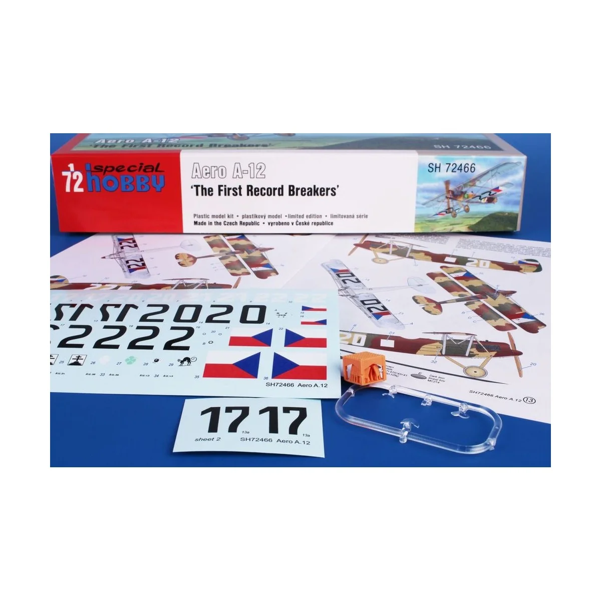 Aero A-12 ‘The First Record Breakers’, 1/72 - Special Hobby 100-SH7...