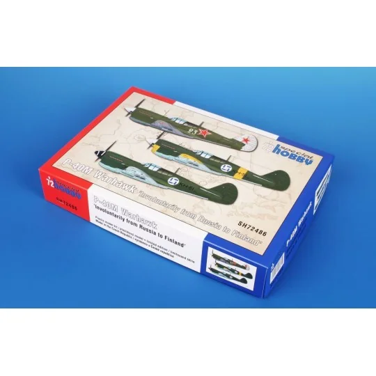 P-40M Warhawk ‘Involuntarily from Russia to Finland’, 1/72 - Specia...