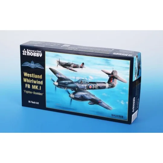 Westland Whirlwind FB MK.I ‘Fighter-Bomber’ Hi-tech kit, 1/32 - Spe...