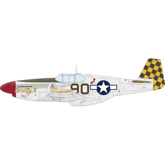 P-51B Mustang Birdcage canopy 1/48 EDUARD-PROFIPACK, 1/48 - Eduard ...