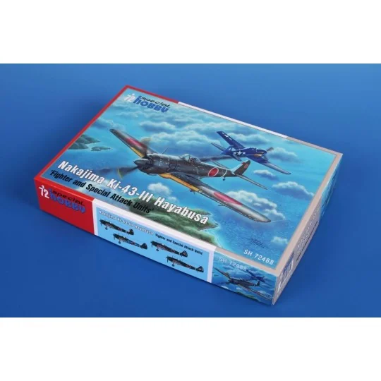 Nakajima Ki-43-III Hayabusa / Oscar, 1/72 - Special Hobby 100-SH72488