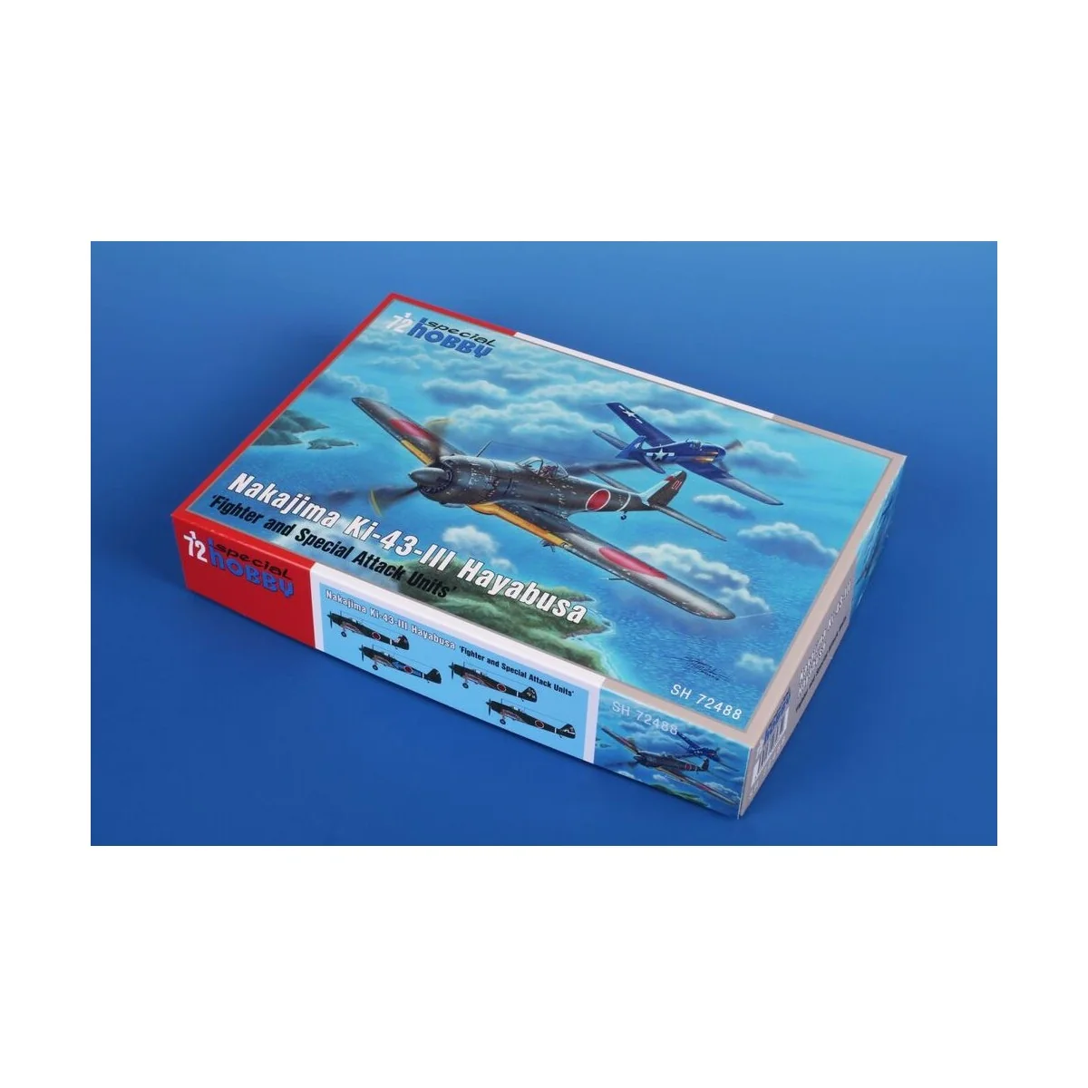 Nakajima Ki-43-III Hayabusa / Oscar, 1/72 - Special Hobby 100-SH72488