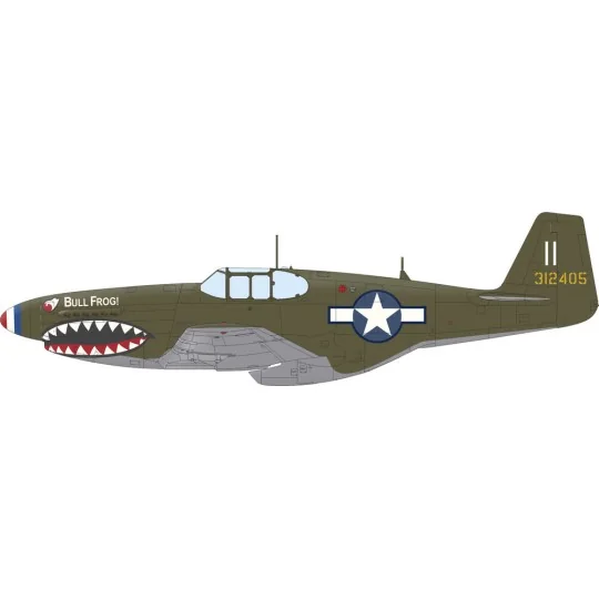 P-51B Mustang Birdcage canopy 1/48 EDUARD-PROFIPACK - Eduard Plasti...