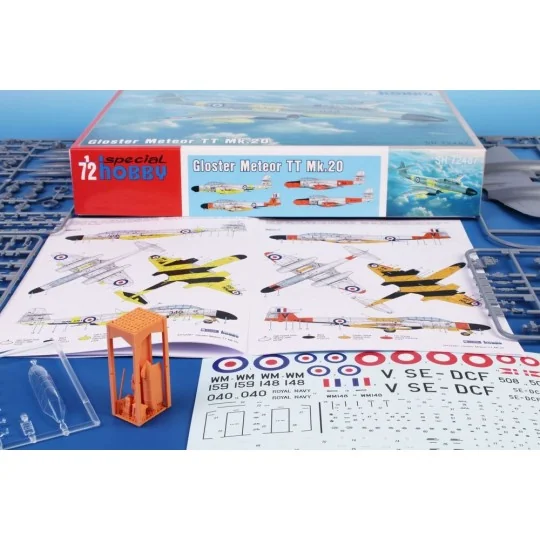 Gloster Meteor TT Mk.20, 1/72 - Special Hobby 100-SH72487