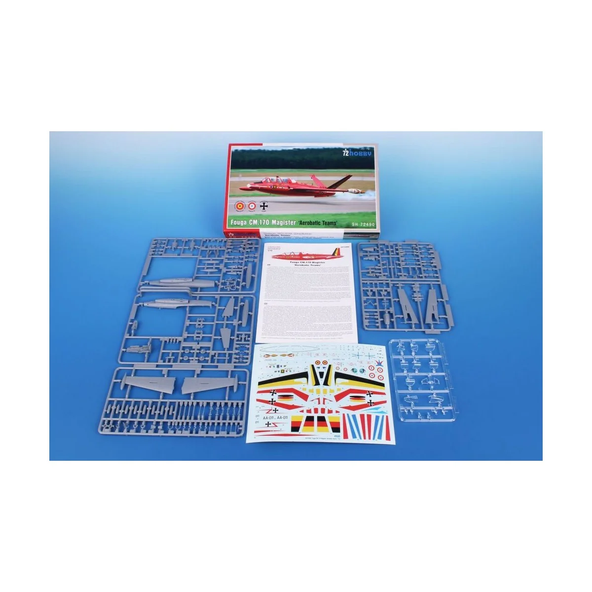 Fouga CM.170 Magister ‘Aerobatic Teams’, 1/72 - Special Hobby 100-S...