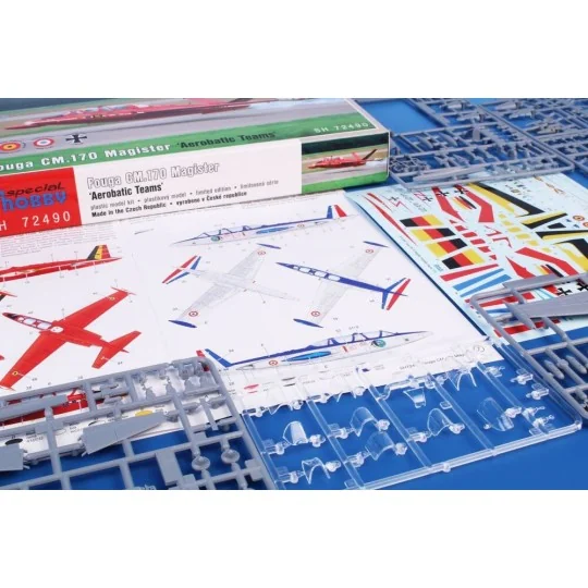 Fouga CM.170 Magister ‘Aerobatic Teams’, 1/72 - Special Hobby 100-S...