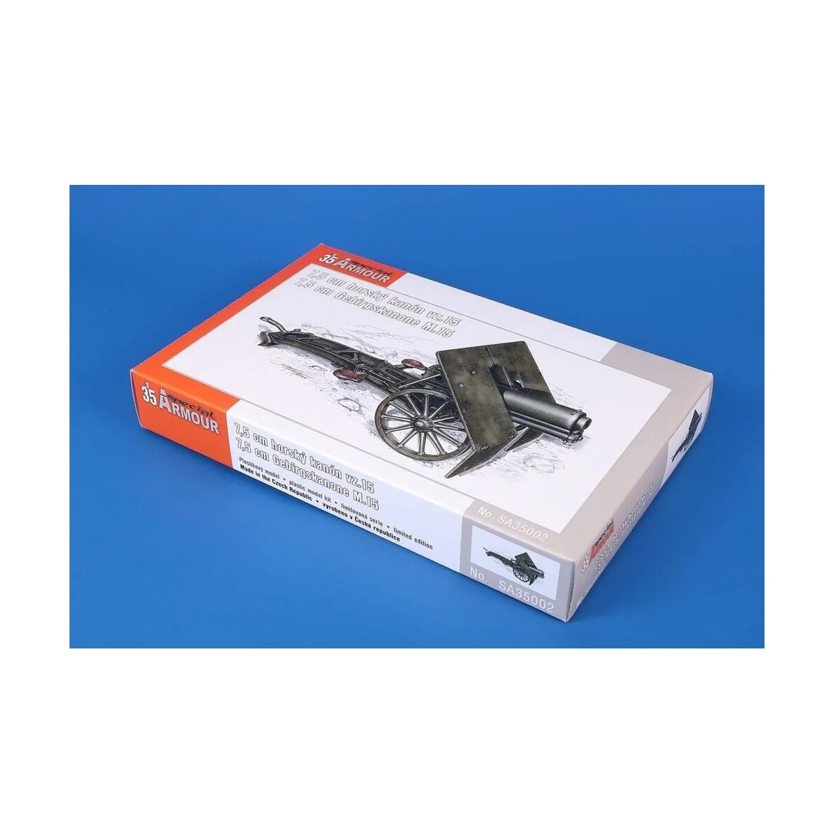 7, 5cm horsky kanon vz.15(7, 5cm Gebirskan M.15 / 7, 5 cm), 1/35 - ...