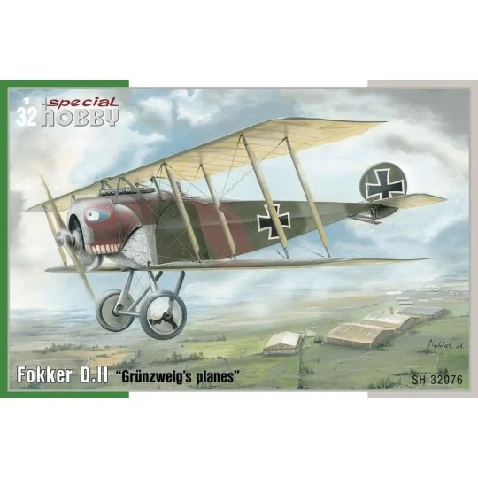 Fokker D.II "Grünzweig's Planes", 1/32 - Special Hobby 100-SH32076