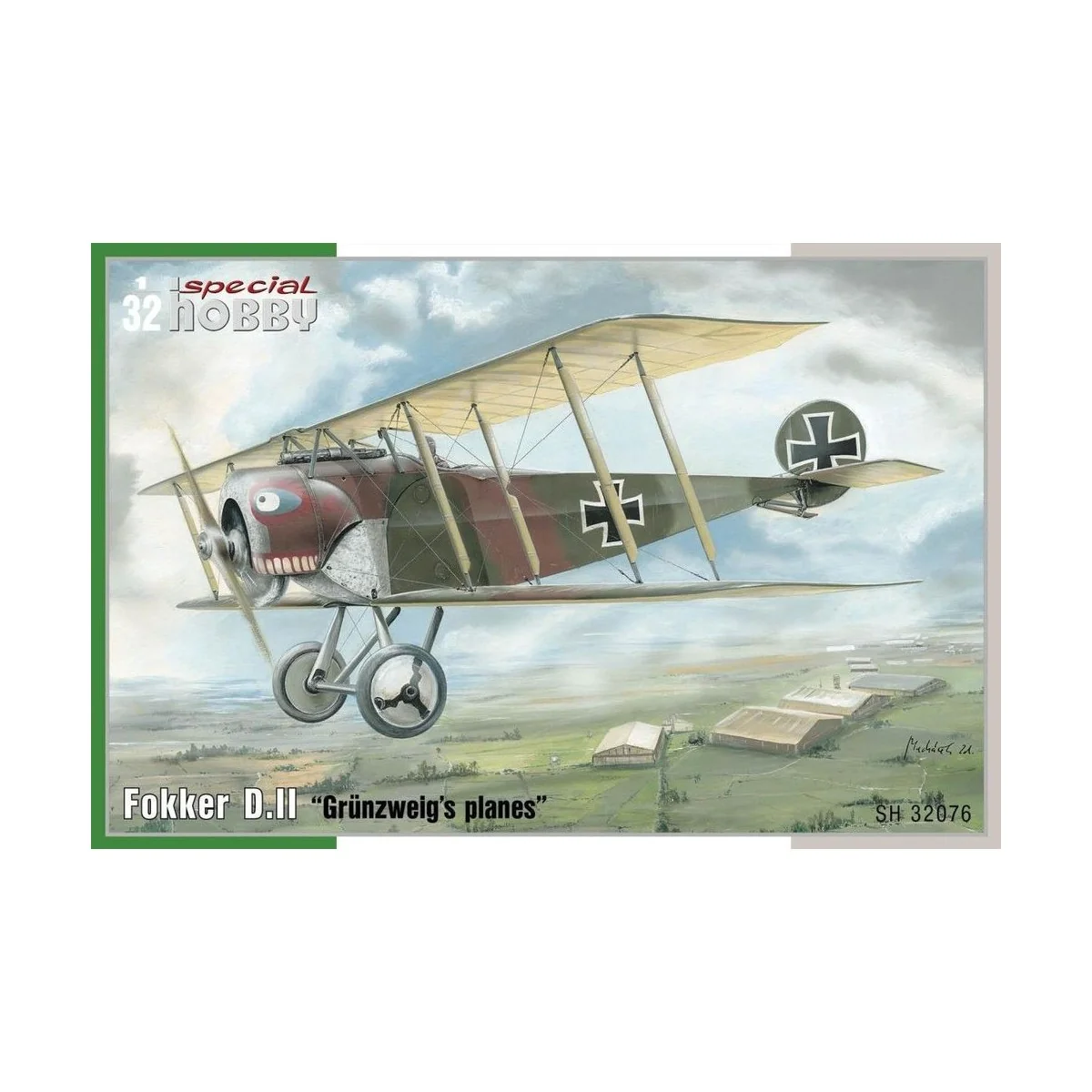 Fokker D.II "Grünzweig's Planes", 1/32 - Special Hobby 100-SH32076