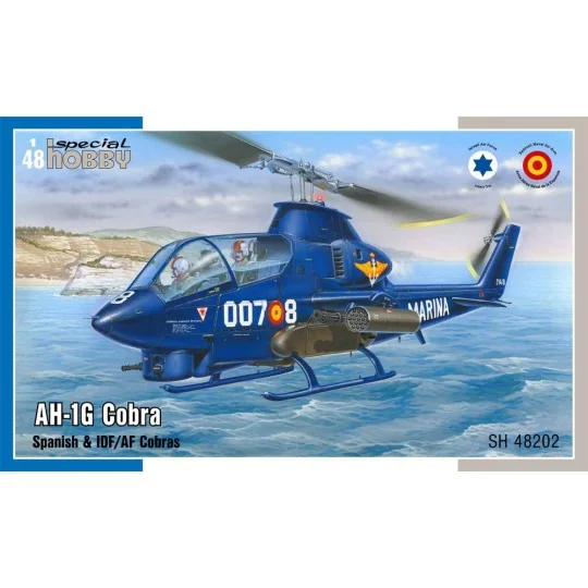 AH-1G Cobra Spanish & IDF/AF Cobras, 1/48 - Special Hobby 100-SH48202