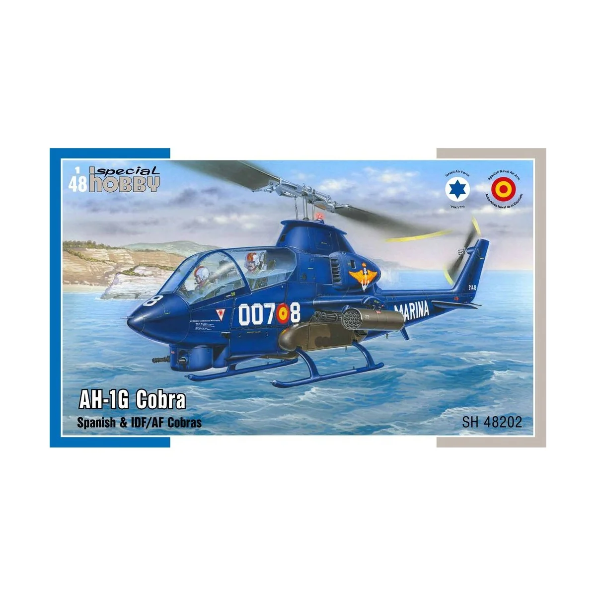AH-1G Cobra Spanish & IDF/AF Cobras, 1/48 - Special Hobby 100-SH48202