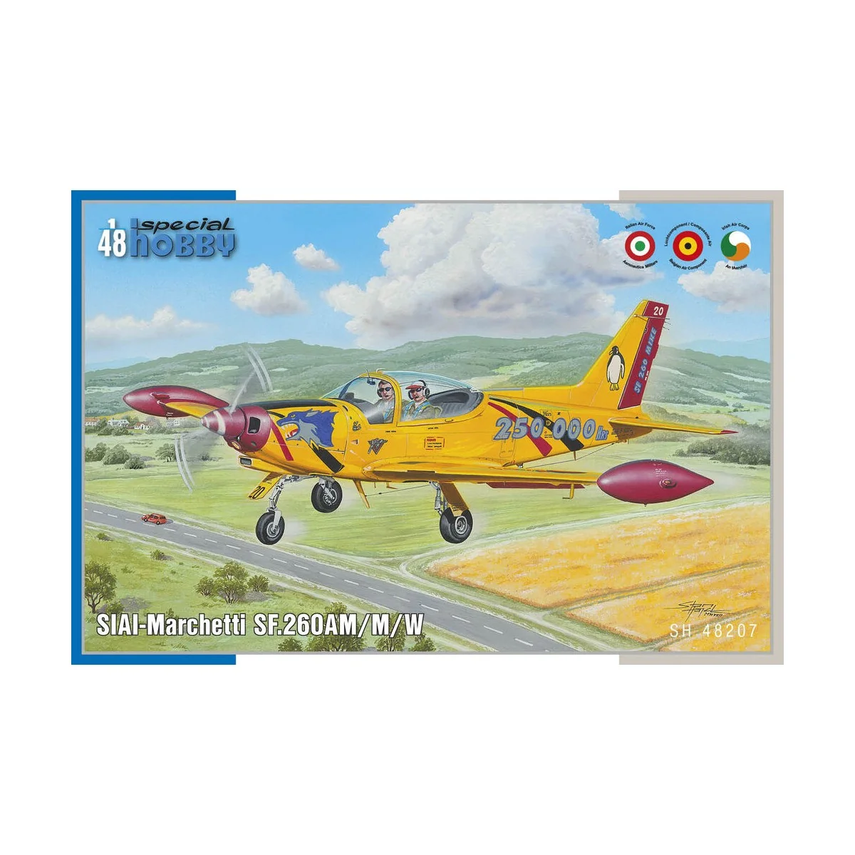 SIAI-Marchetti SF.260AM/M/W, 1/48 - Special Hobby 100-SH48207