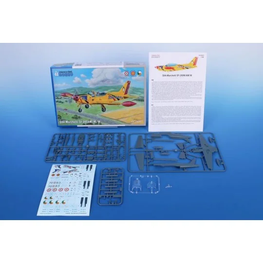 SIAI-Marchetti SF.260AM/M/W, 1/48 - Special Hobby 100-SH48207