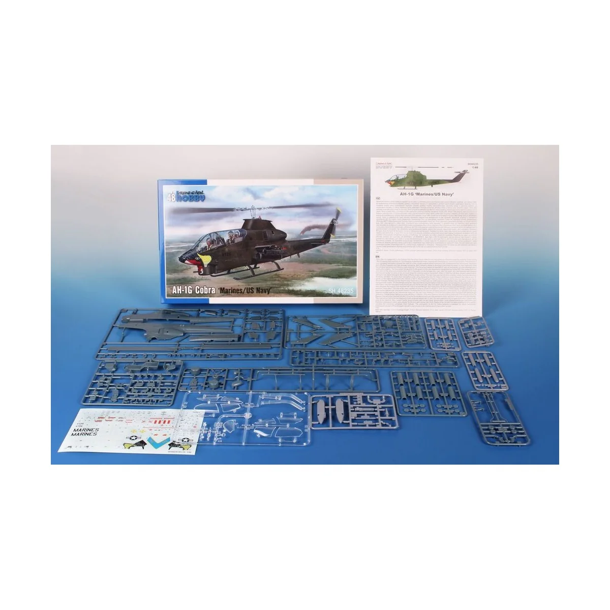 AH-1G Cobra ‘Marines/US Navy’, 1/48 - Special Hobby 100-SH48235