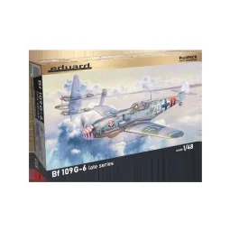 Bf 109G-6 late series 1/48 Profipack, 1/48 - Eduard Plastic Kits 82111