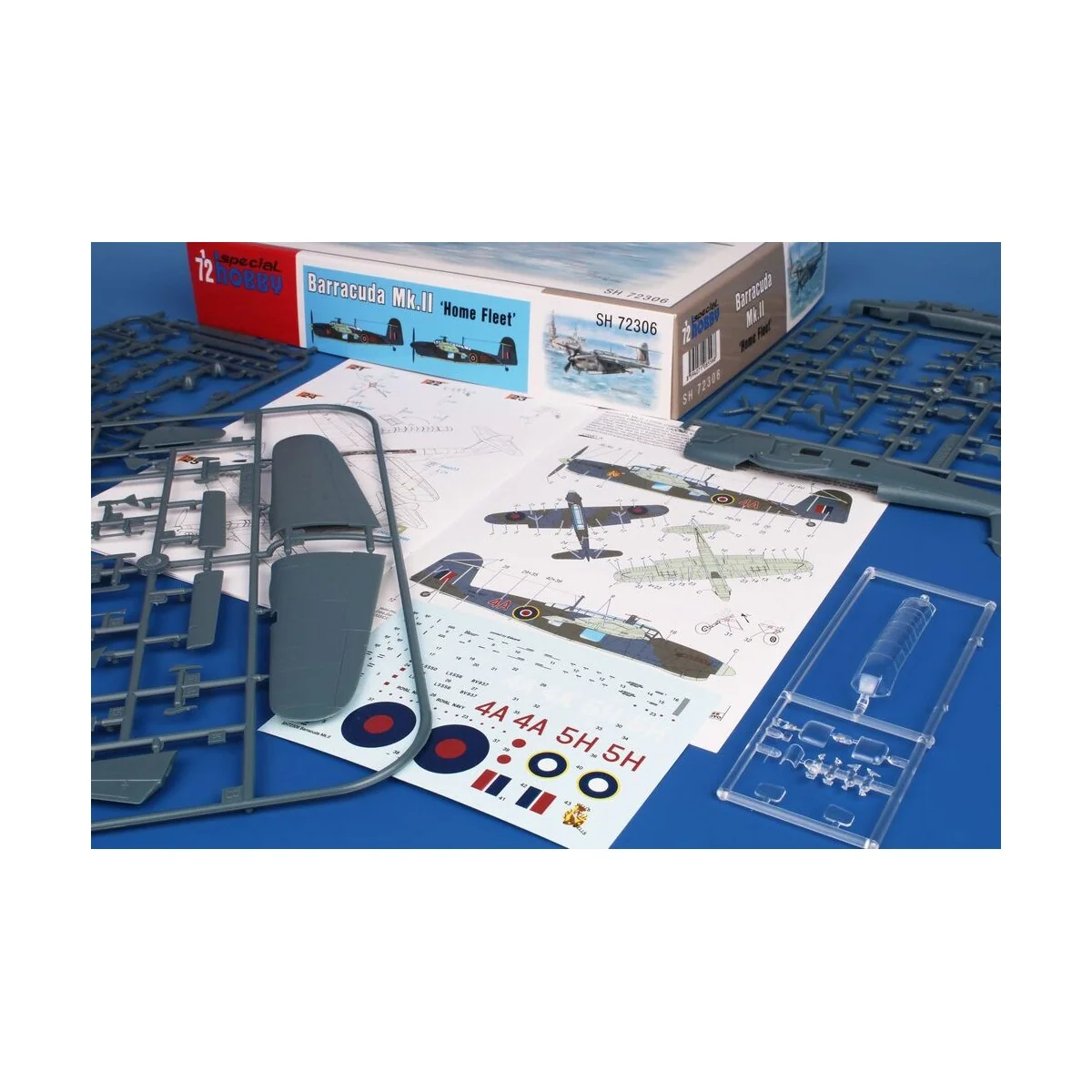 Fairey Barracuda Mk.II Home Fleet, 1/72 - Special Hobby 100-SH72306