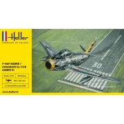 F-86F Sabre / Canadair CL-13 B Sabre VI, 1/72 - Heller 80277
