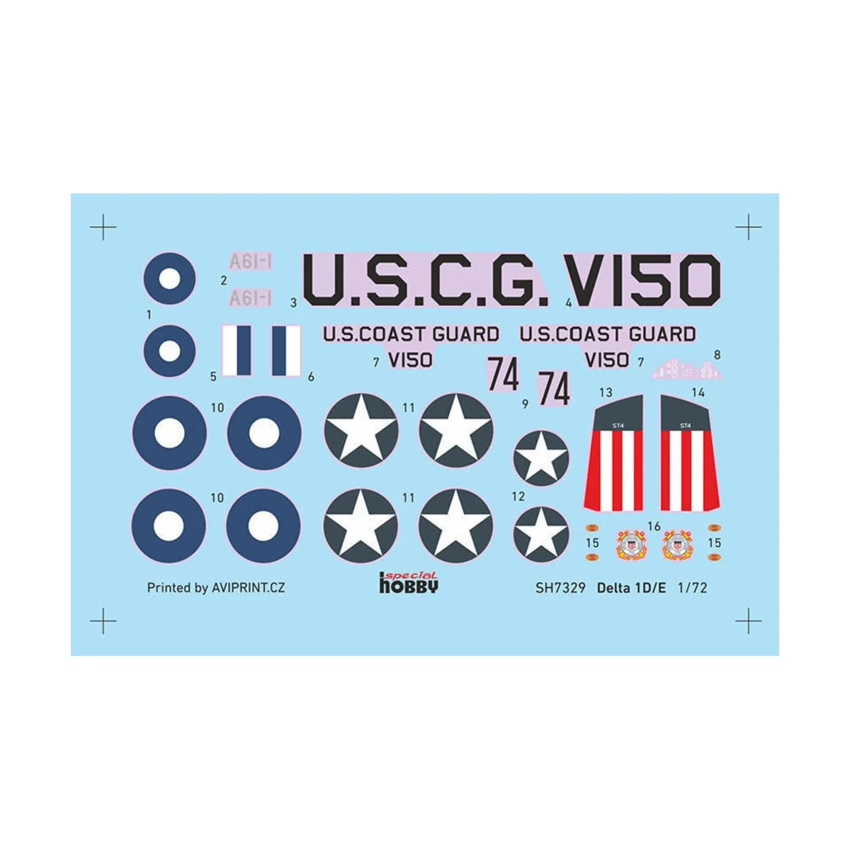 Delta 1D/E US Transport plane, 1/72 - Special Hobby 100-SH72329
