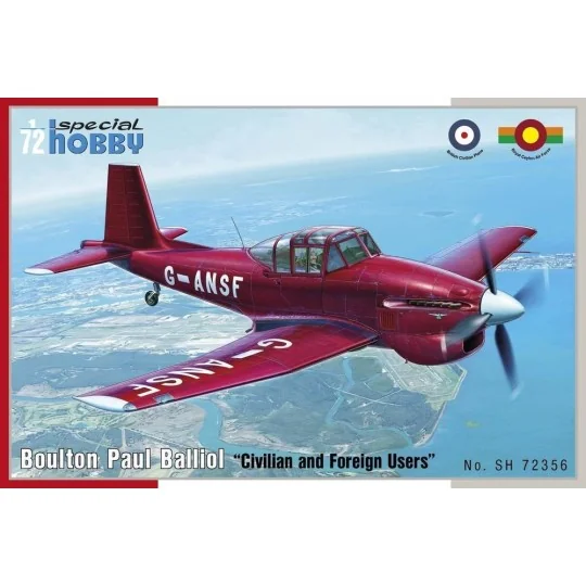 Bolton Paul Balliol"Civilian and Foreign Users, 1/72 - Special Hobb...