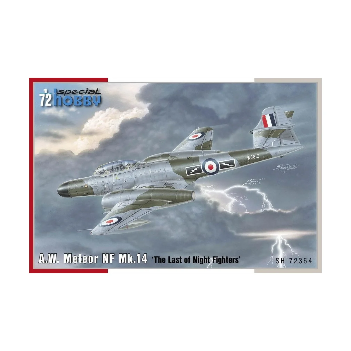 A.W. Meteor NF Mk.14 The Last of Night Fighters, 1/72 - Special Hob...