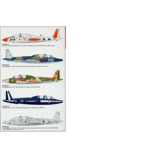 Fouga CM.170 Magister/IAI Tzukit IAF, 1/72 - Special Hobby 100-SH72375