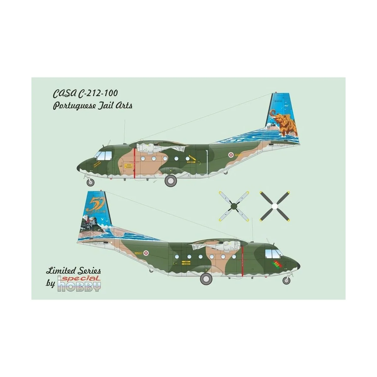 CASA C.212-100 "Tail Art", 1/72 - Special Hobby 100-SH72376