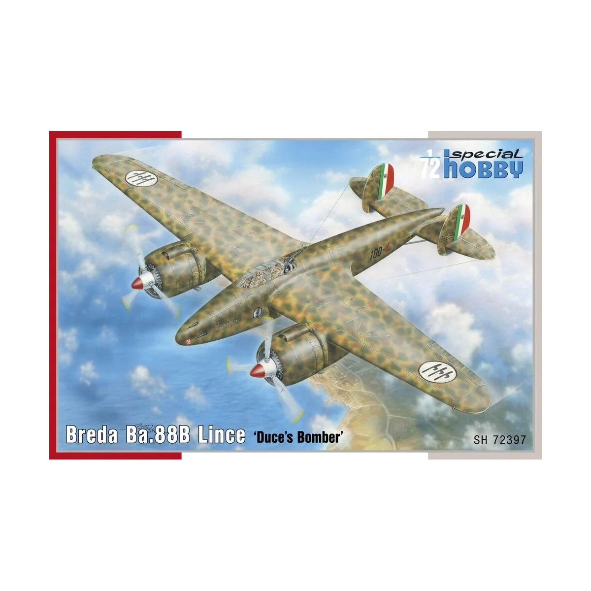 Breda Ba.88B Lince, 1/72 - Special Hobby 100-SH72397