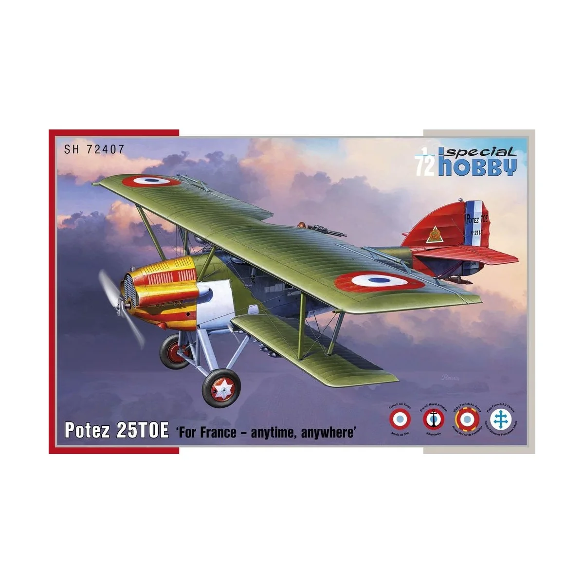 Potez 25 TOE, 1/72 - Special Hobby 100-SH72407