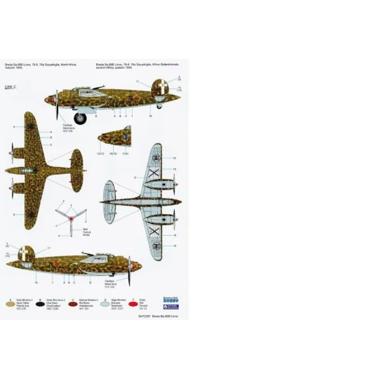 Breda Ba.88B Lince, 1/72 - Special Hobby 100-SH72397