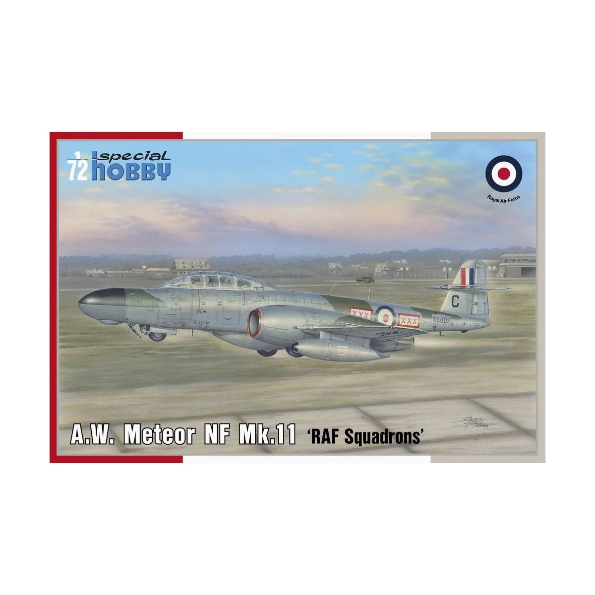 A.W. Meteor NF Mk.11 RAF Squardrons, 1/72 - Special Hobby 100-SH72437