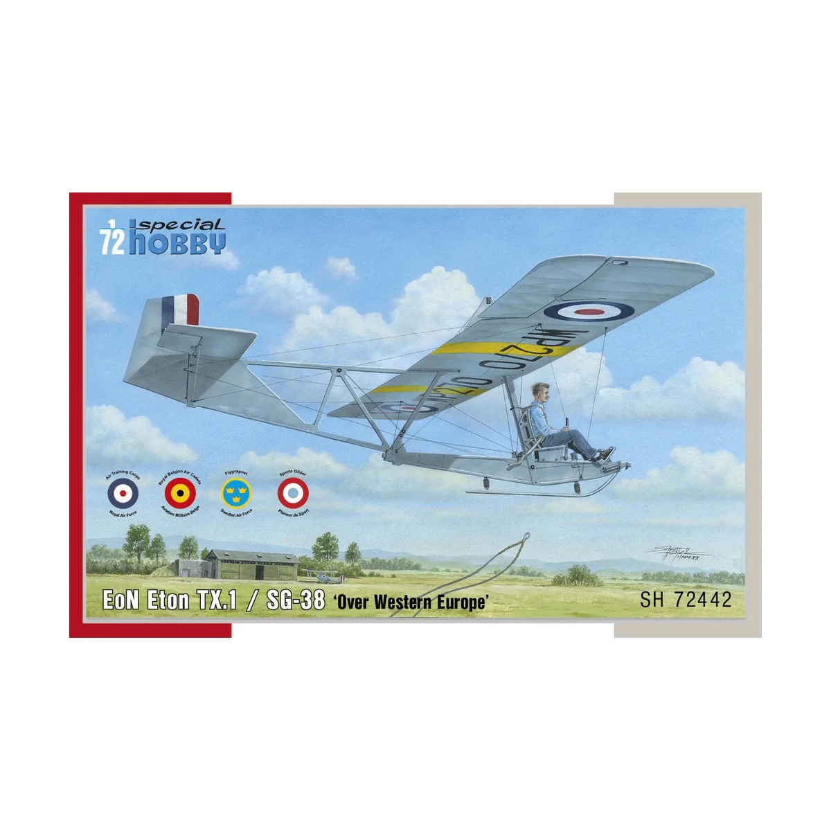 EoN Eton TX.1 / SG-38 Over Western Europe, 1/72 - Special Hobby 100...