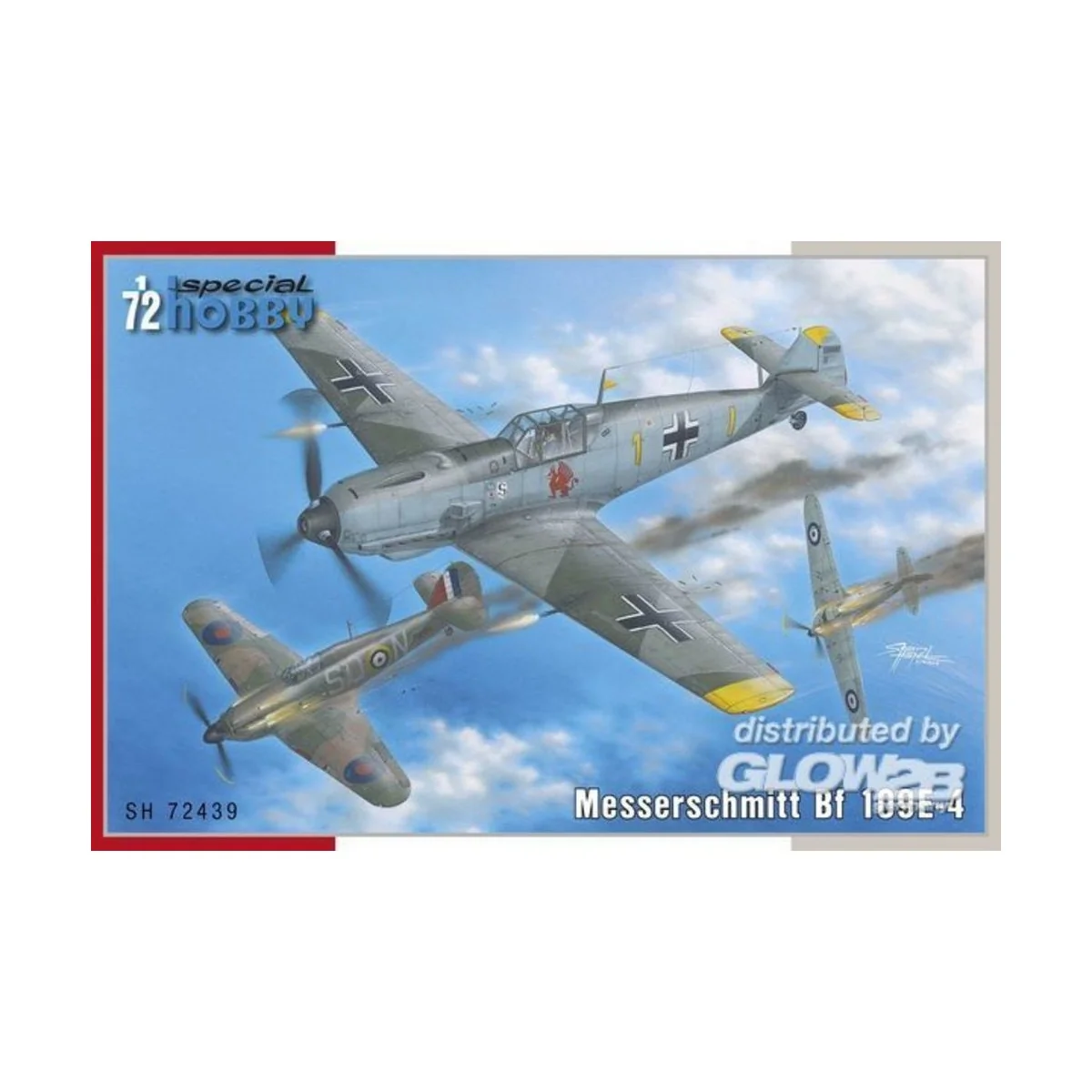 Messerschmitt Bf 109E-4, 1/72 - Special Hobby 100-SH72439