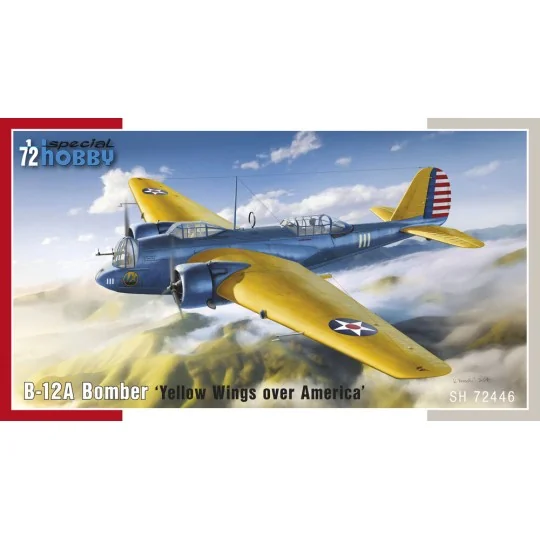 B-12A Bomber ‘Yellow Wings over America’, 1/72 - Special Hobby 100-...