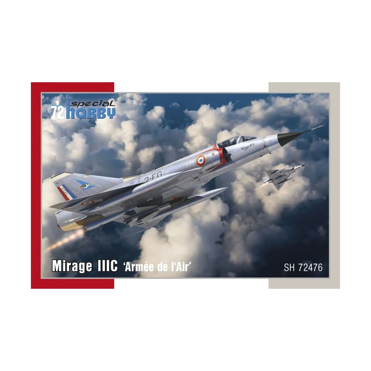 Mirage IIIC Armee de I'Air, 1/72 - Special Hobby 100-SH72476