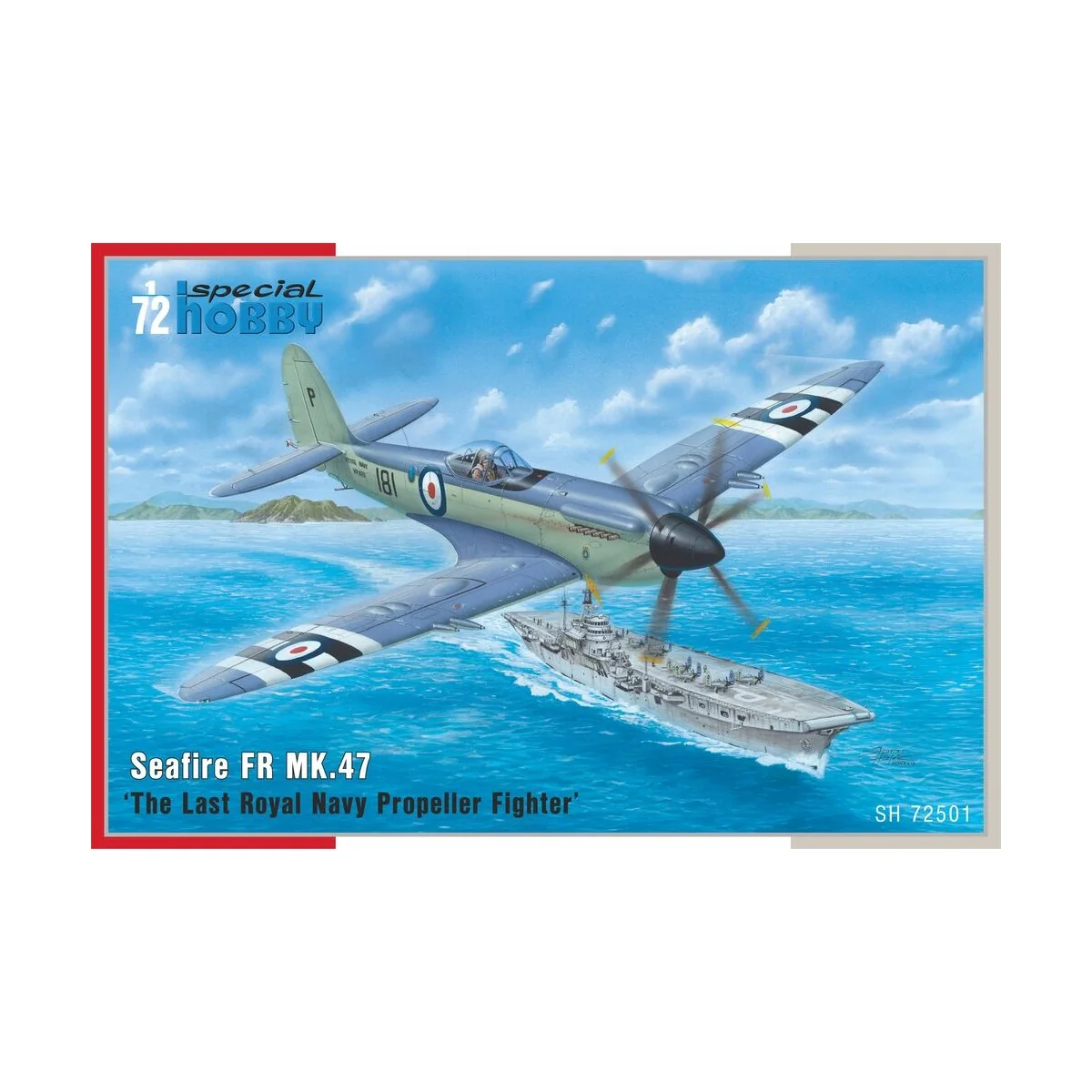 Seafire FR MK.47 ‘The Last Royal Navy Propeller Fighter’, 1/72 - Sp...