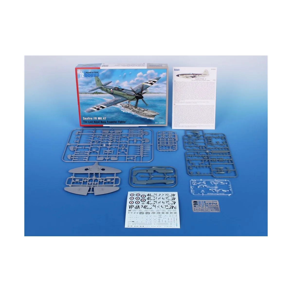 Seafire FR MK.47 ‘The Last Royal Navy Propeller Fighter’, 1/72 - Sp...